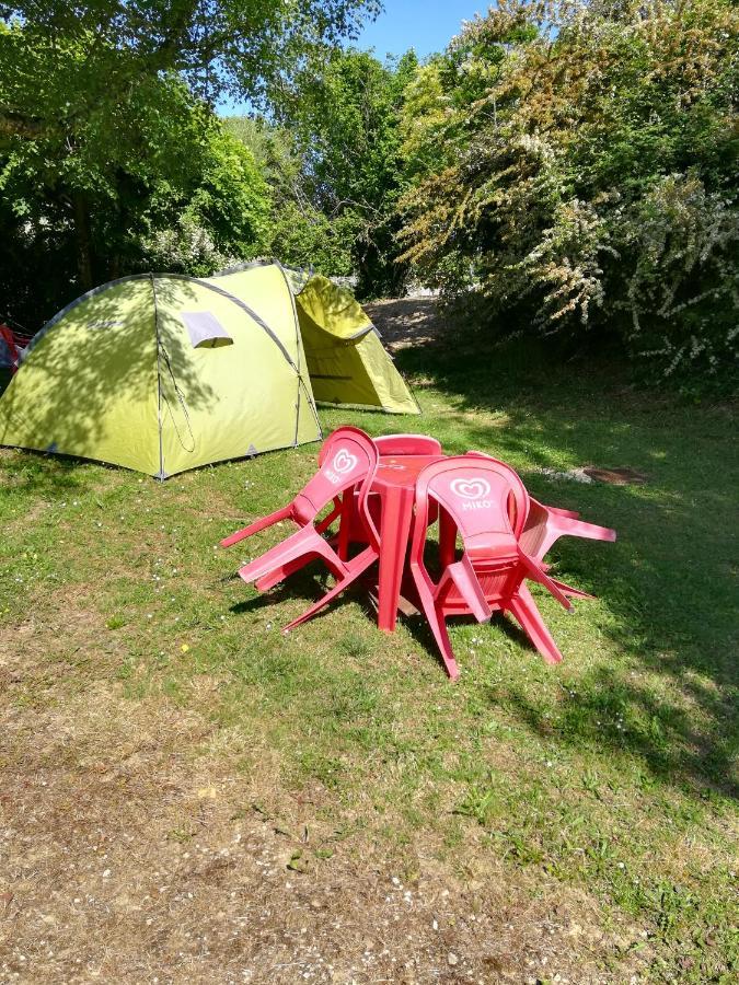 Готель Paradise Challets And Camping Sarrecave Екстер'єр фото